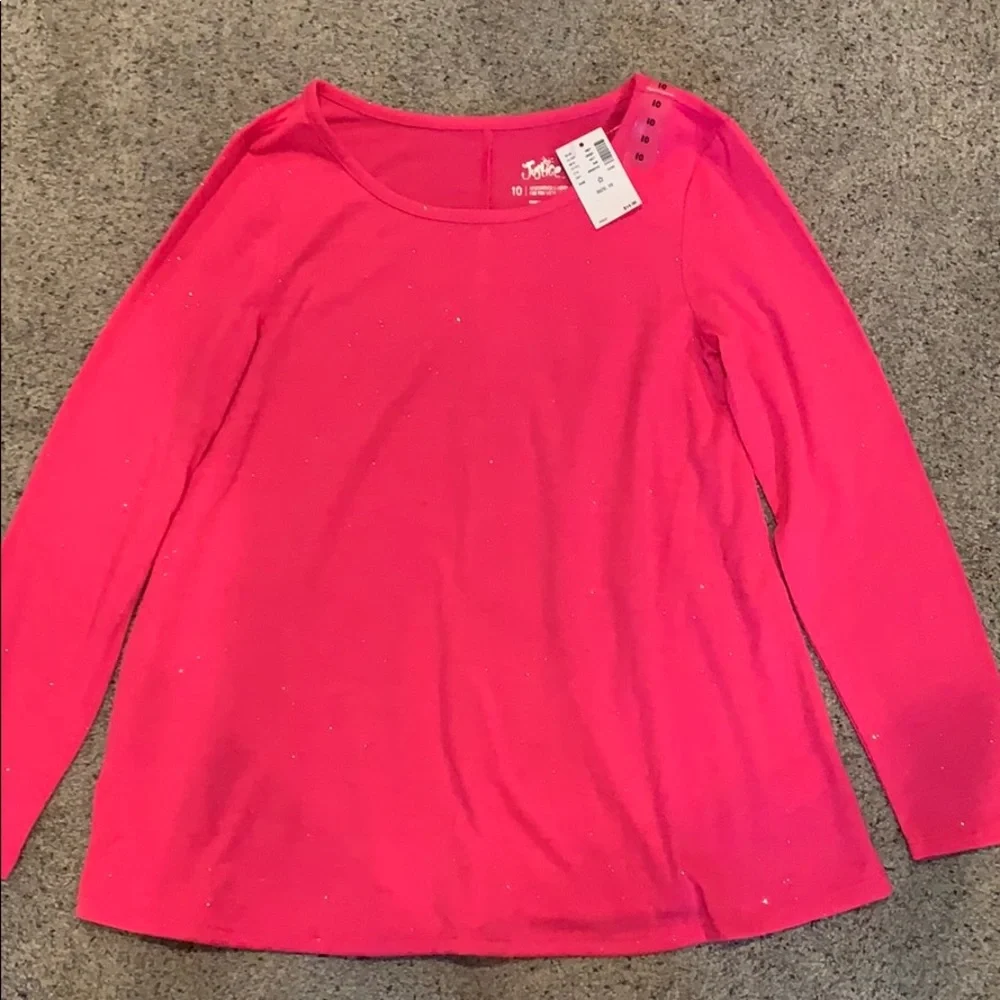 New! Justice sparkle top